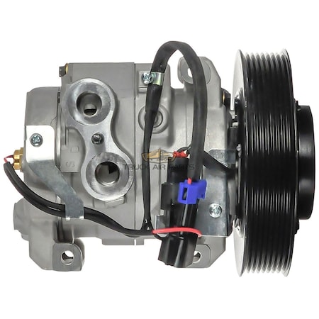 Truckair A/C Compressor - Aftermarket Replaces 03-0627 & 03-0634-Cascadia 125 Models 2017-2020 Fits 03-0627G